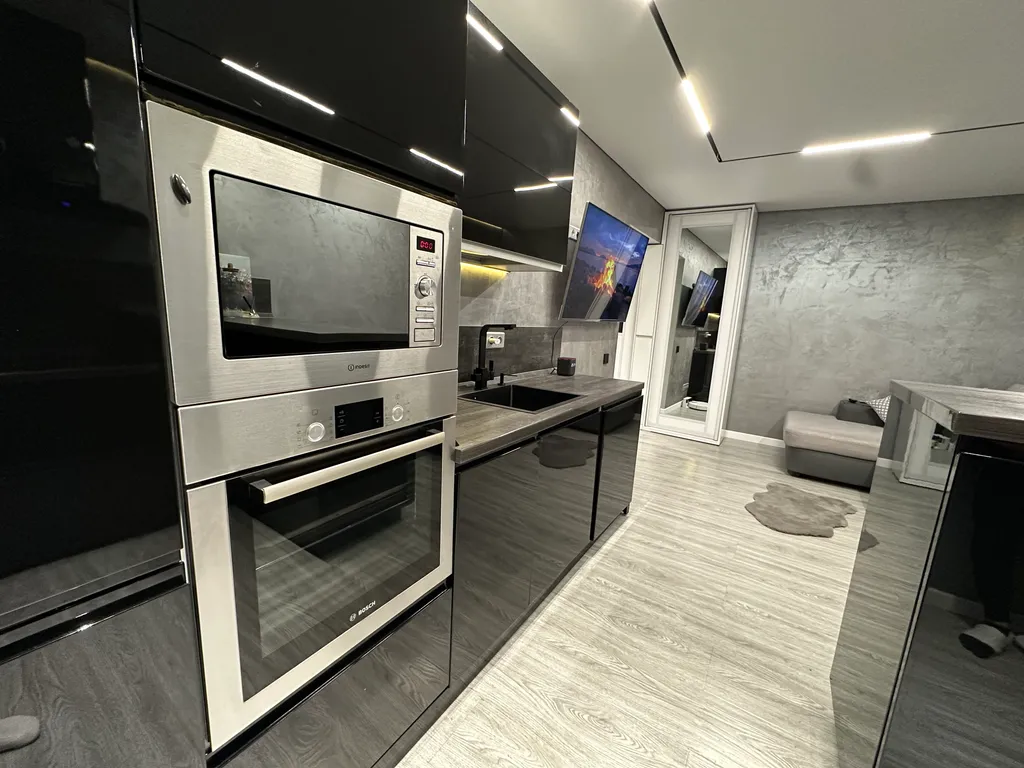 Уютная современная квартира у Парка Победы