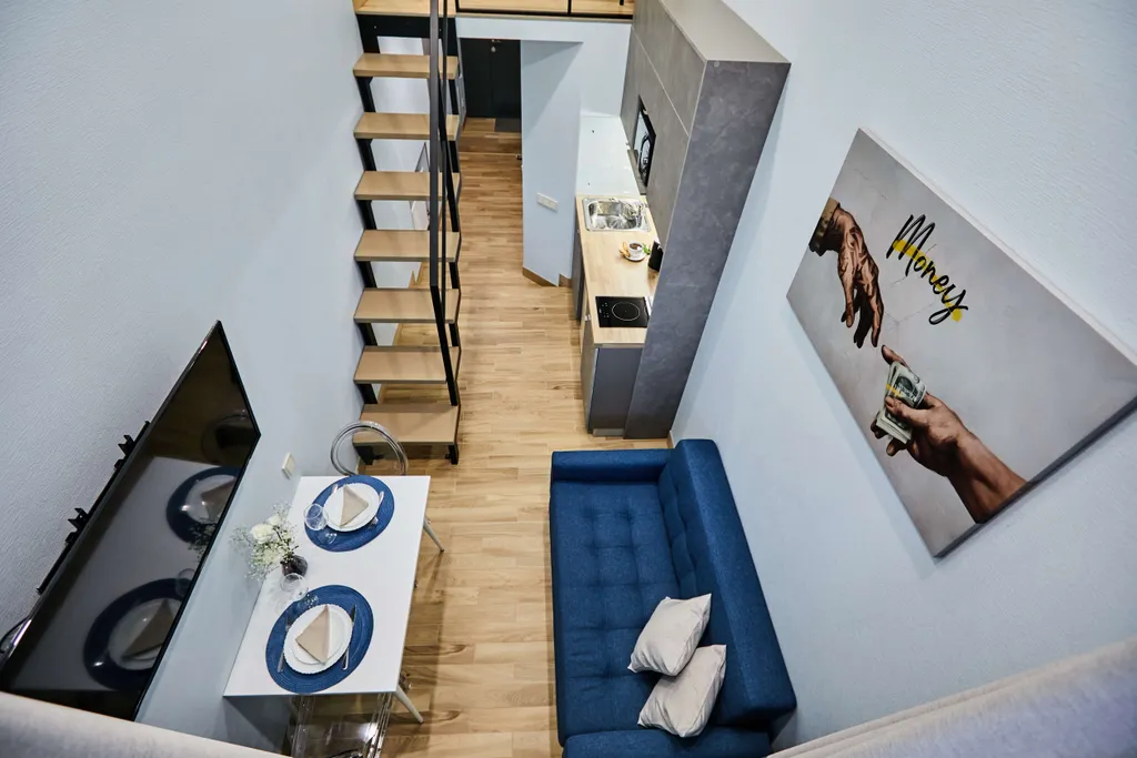 2х-уровневая, потолки 4,5м - Топ-локация для туристов