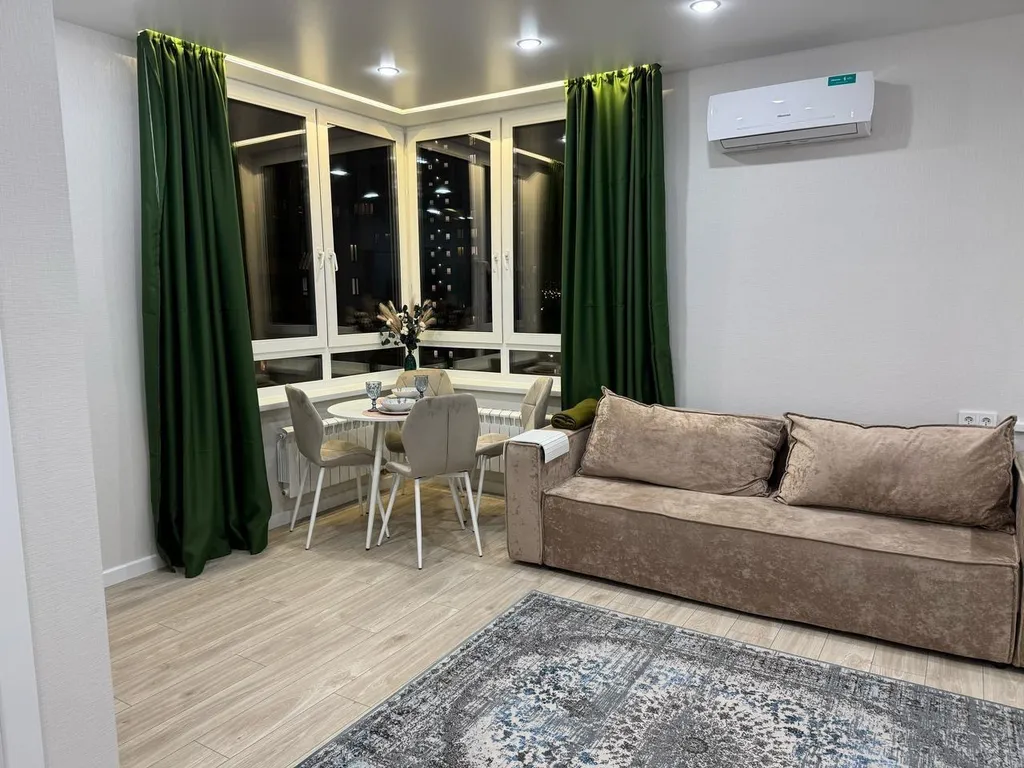 Квартира Квартира Студия до 4-х гостей — Новоивановское