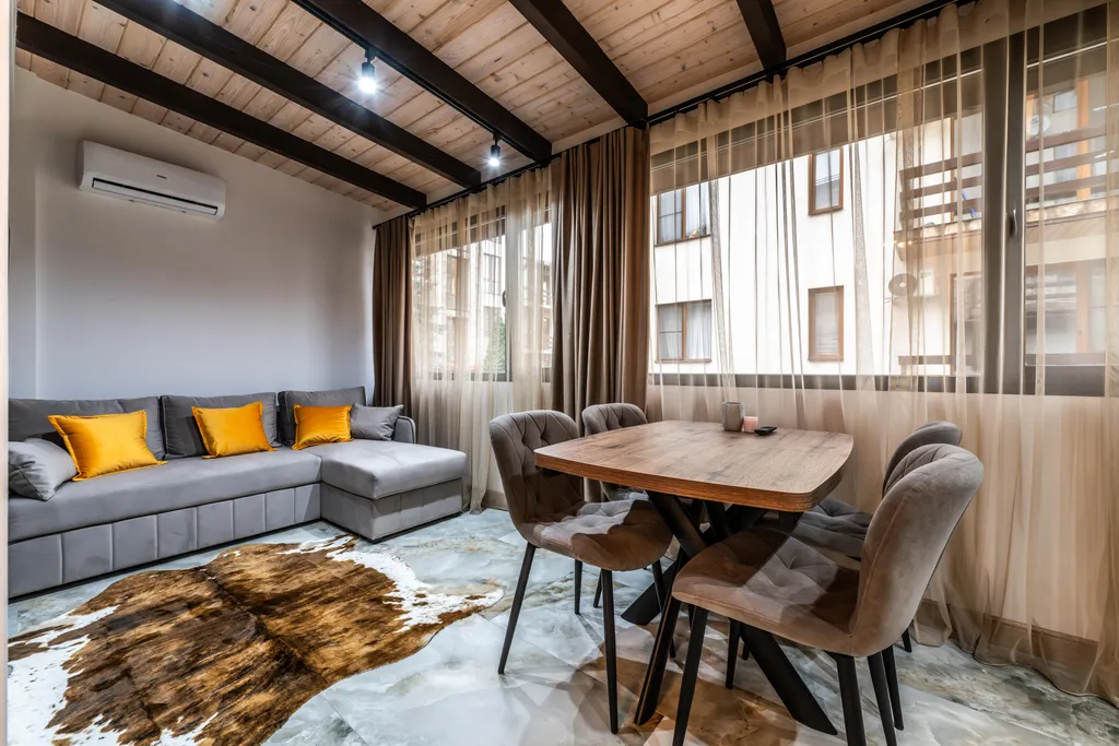 Аттик Лофт | 38 м² | 1 этаж + виды на вершины