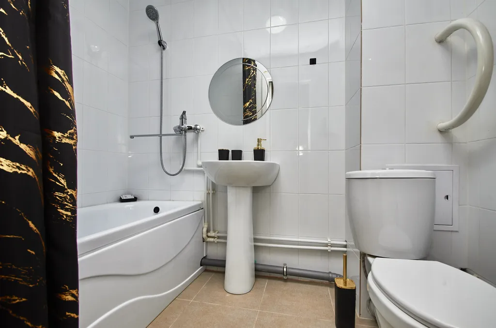 Студия с красивым видом