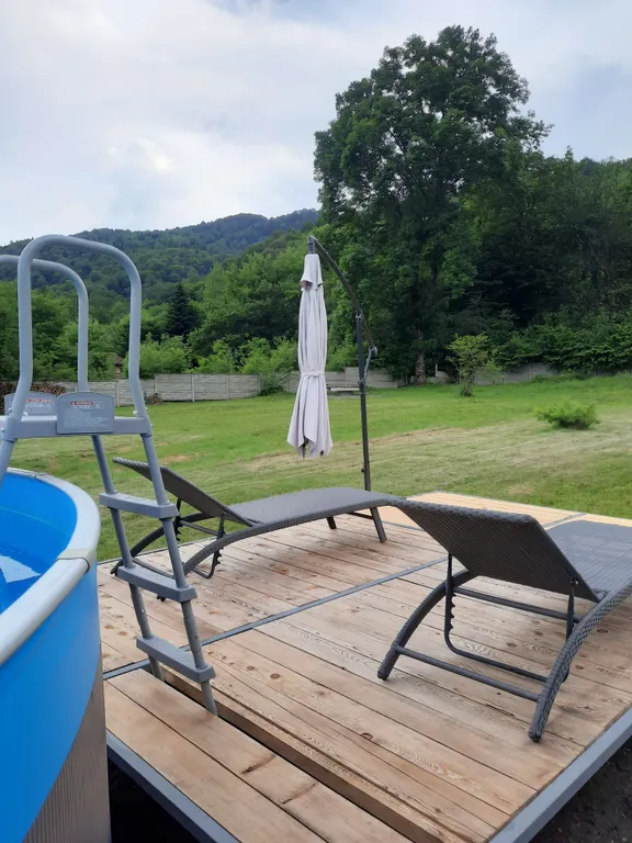 Стильный и просторный дом атмосфера в стиле лофт с баней, бассейном