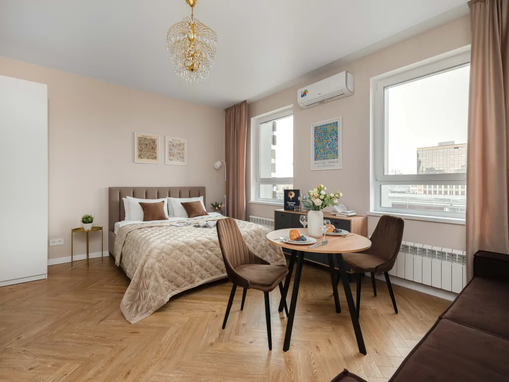 Квартира Дизайнерские апартаменты Elegance у м.Спартак и стадиона Открытие Арен — Москва