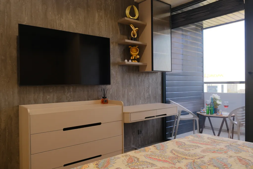 Светлая квартира с видом на Tashkent city, NRG U Tower