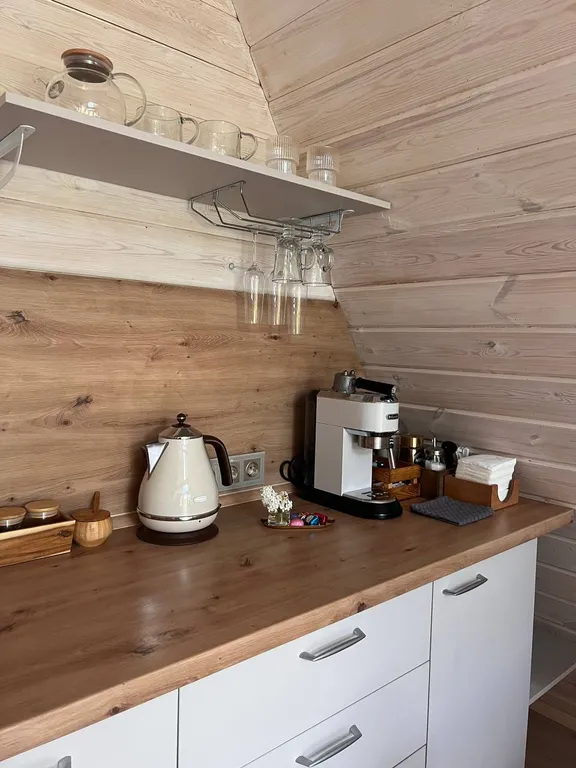 Домик с купелью фурако и русской баней