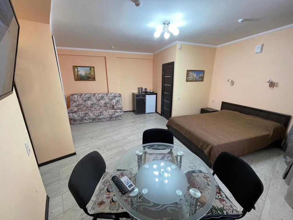 Апартаменты в 100 метрах от пляжа, парковка, мангальная зона