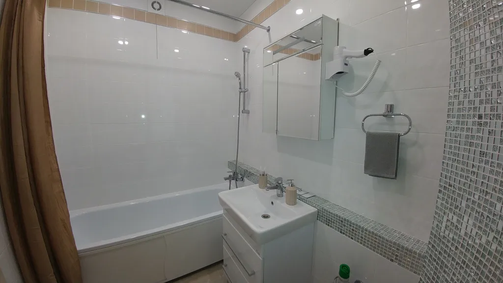 Апартаменты с джакузи и прекрасным видом на город