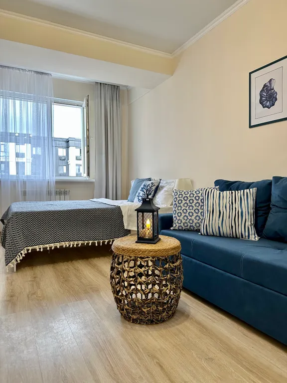 Красивая квартира Канкун в морском стиле в центре города