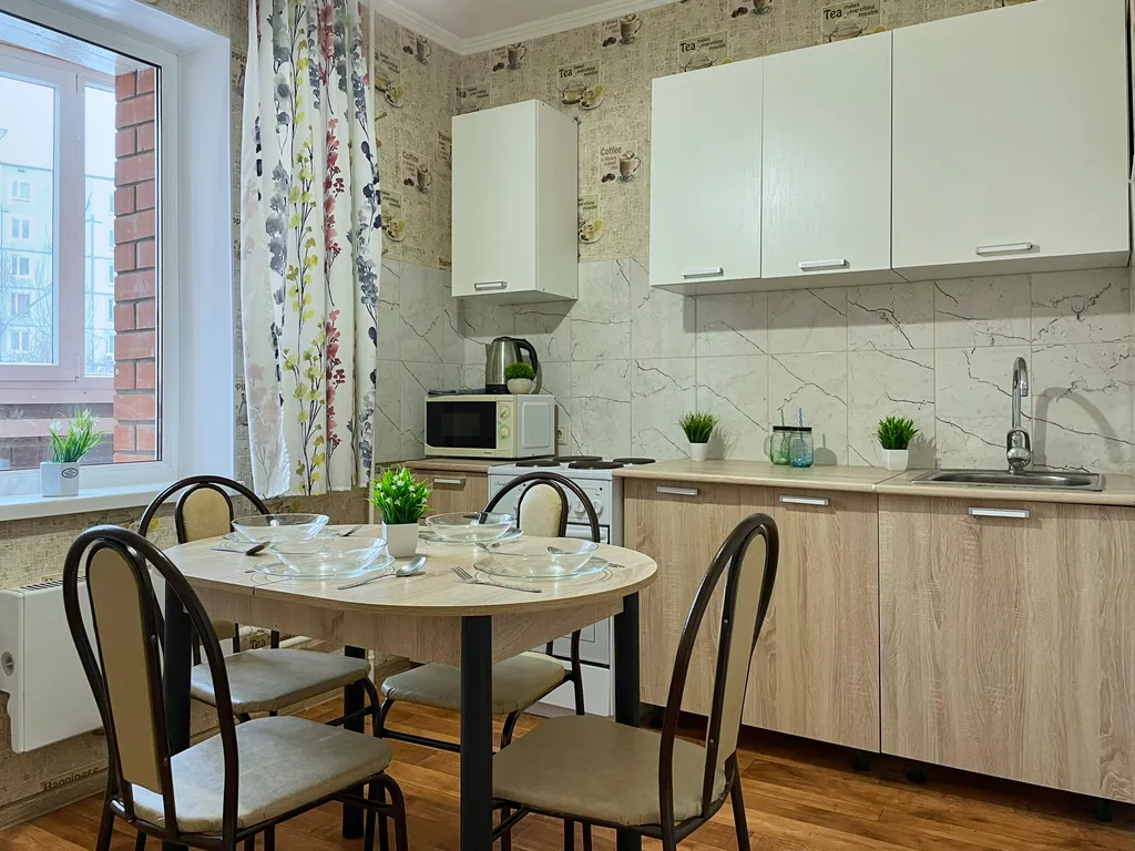 1-комнатная квартира для 1-4 гостей, с большой лоджией