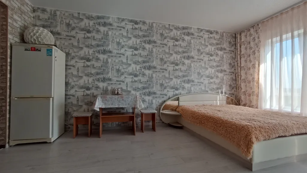 Уютная студия с видом на реку