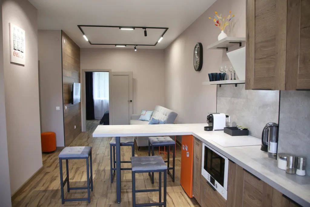 Квартира Апартаменты "Уорхол" - с лаундж зоной для BBQ в 10 минутах от центра — Калининград