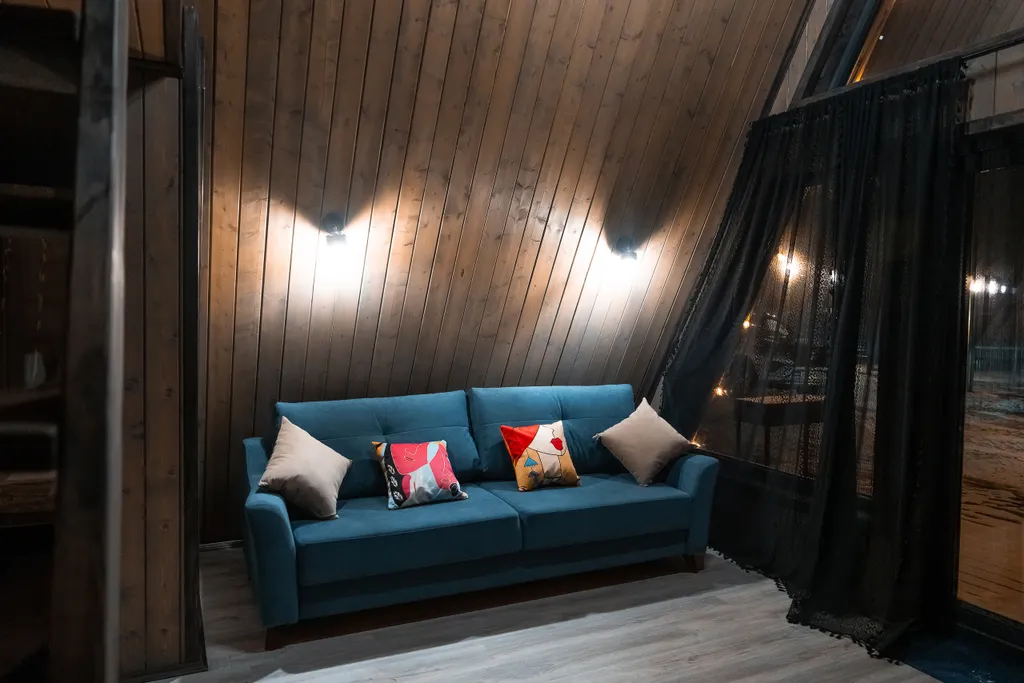 Коттедж Дом А-Фрейм с террасой №2 — аренда посуточно в Лахденпохья