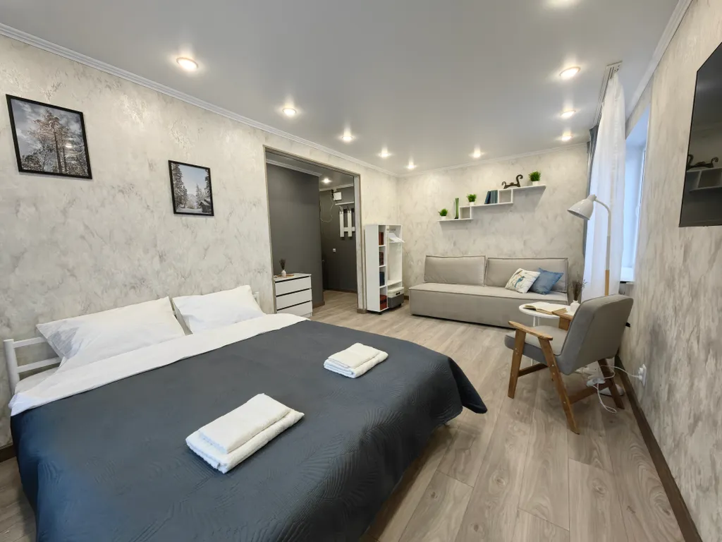 Квартира с дизайнерским ремонтом в центре Мурманска