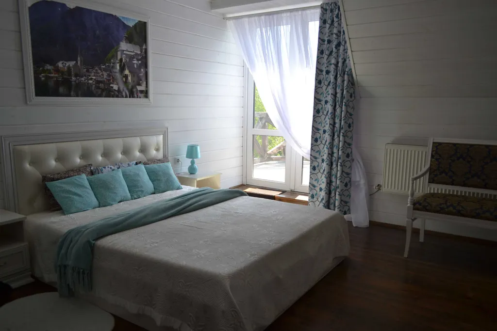 Эко дом у озера + баня удобно размещается 14 человек