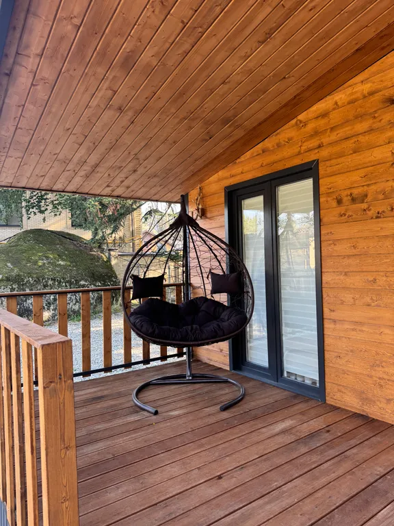 Коттедж Домик с панорамными окнами — Архыз