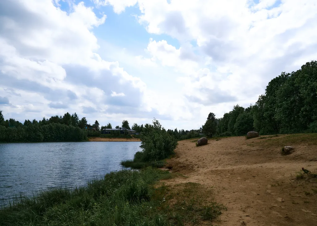 Дом Лахта с  баней на дровах