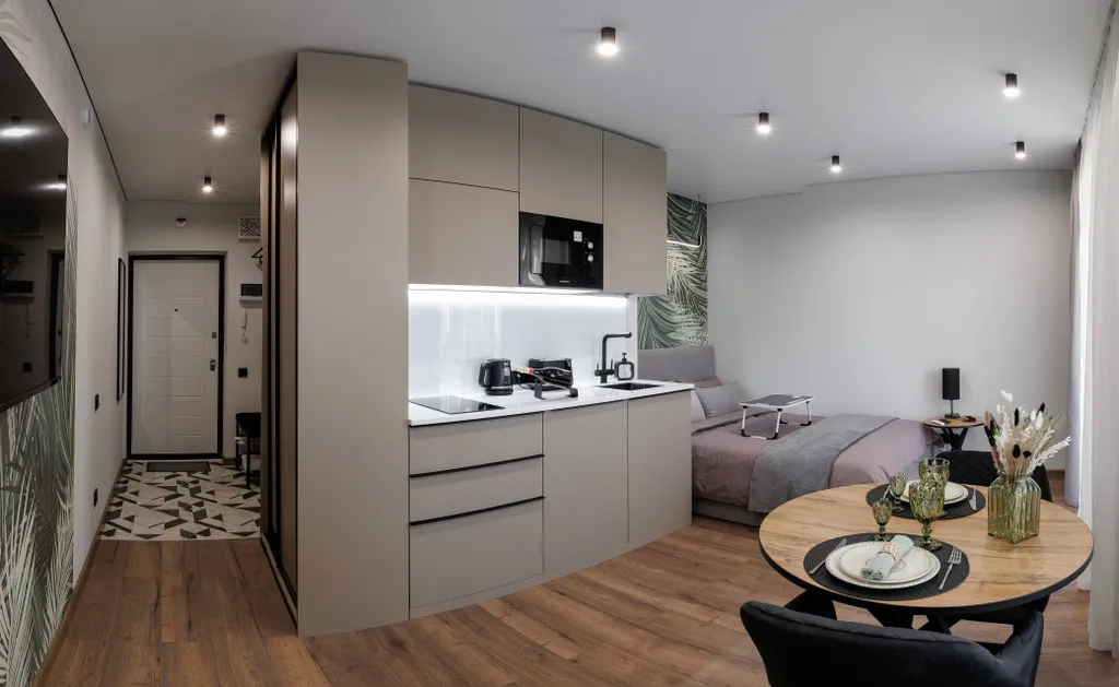 Квартира Апартаменты ЛАФА1 с лоджией для 1-2 человек — аренда посуточно в Екатеринбург