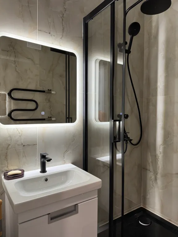 Квартира с видом на гору Кубес