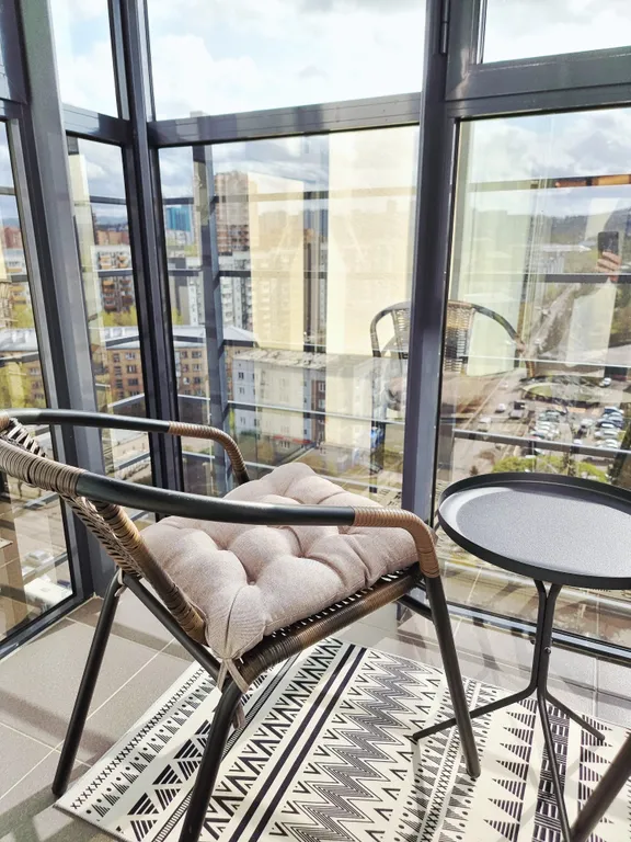 Уютная квартира с шикарным видом на город