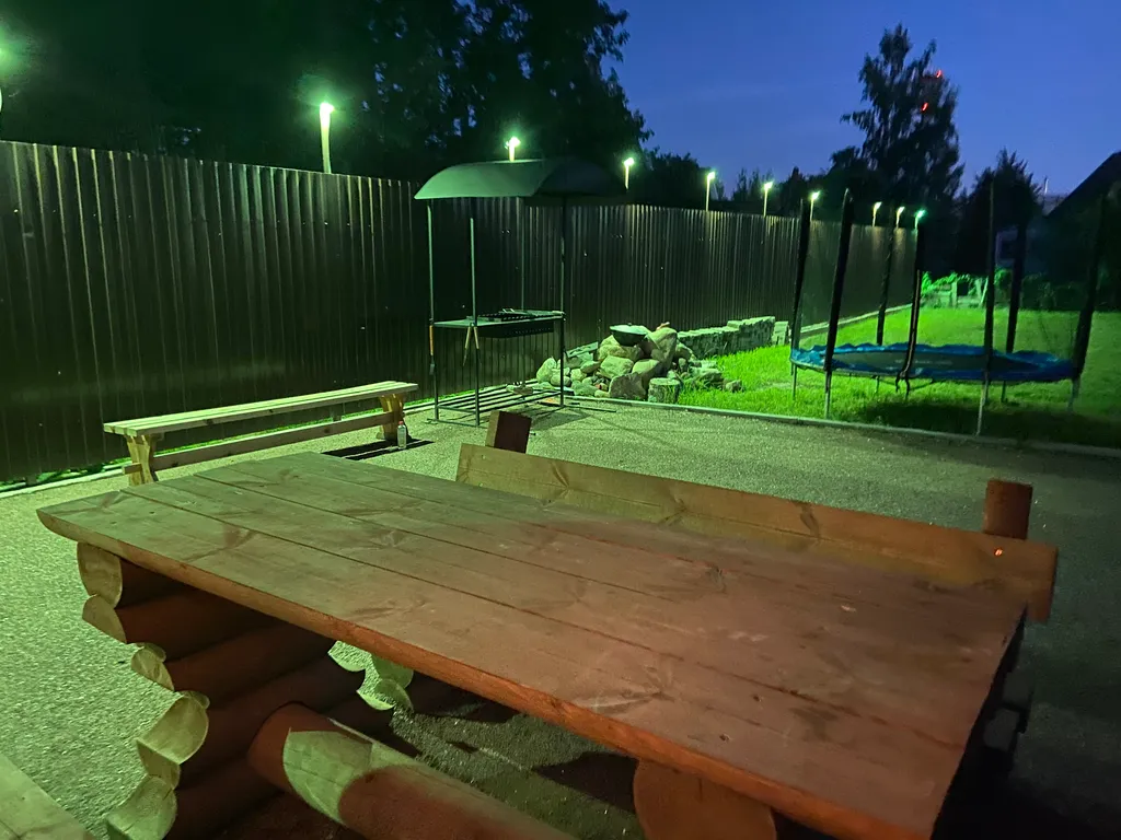 Коттедж с баней на дровах