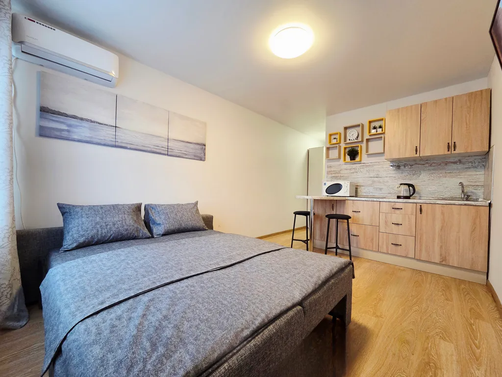 Квартира Квартира Уютная студия с видом на парк Лосиный остров — Москва