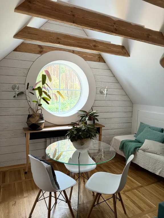 Двухуровневые апартаменты 33/3 house с камином и мангалом