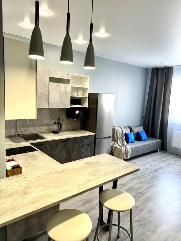 Квартира Квартира Новая уютная студия район Петра Метальникова — Краснодар