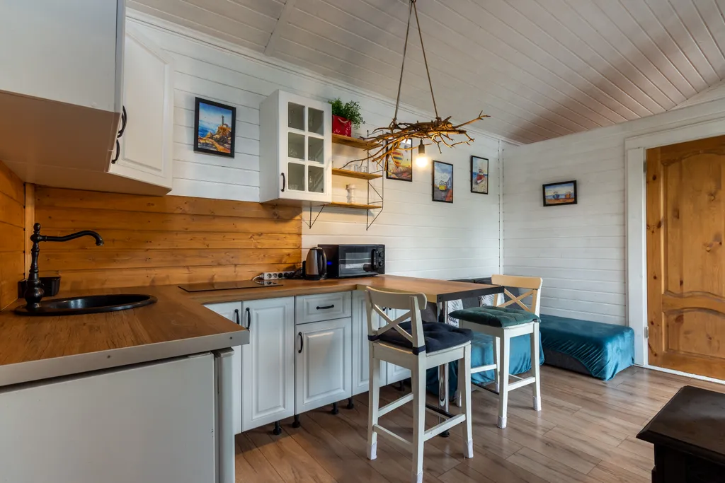 Коттедж Норвежский домик с отдельной баней на дровах — аренда посуточно в Дубки