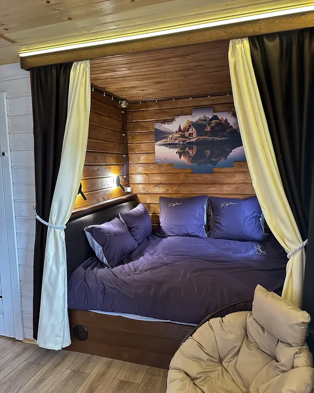 Коттедж Уютный, зимний дом Комфорт недалеко от Финского залива — Зеленая Роща