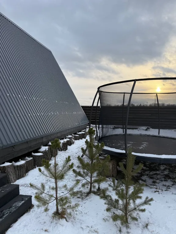 Уютный домик за городом с баней и горячим чаном