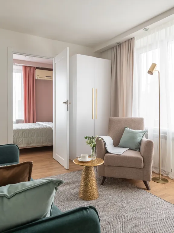 2-комнатная квартира Kvart-Hotel метро Белорусская