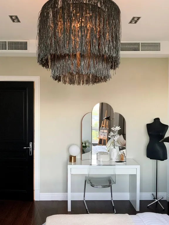 Квартира Атмосферная квартира с панорамным видом и 2-мя спальнями — Москва