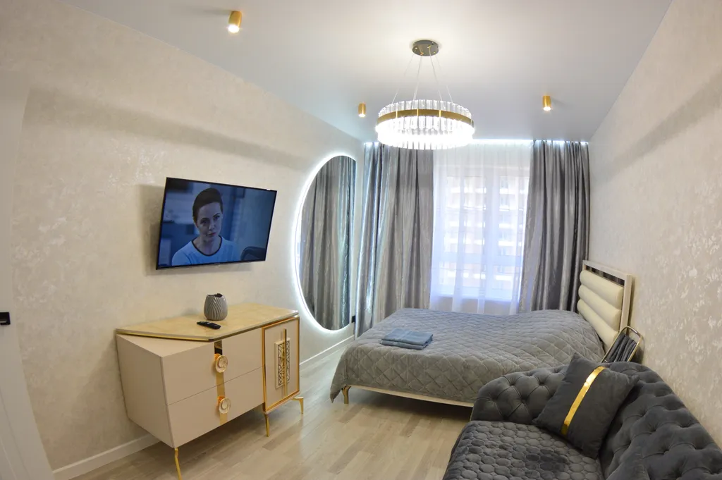 Евро-3-комнатная квартира с видом на реку Содышка