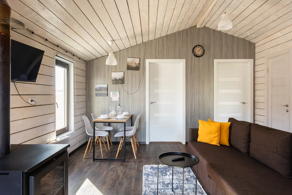 Коттедж Уютный дом на природе — чан и баня на территории — Санкт-Петербург