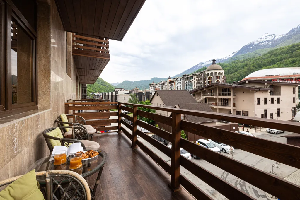 Квартира с видом на горы