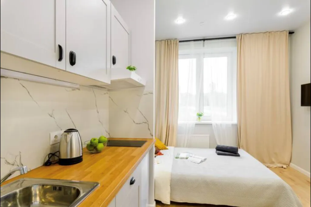 Квартира Квартира Уютная студия Лидо рядом с НИИ — Песочный