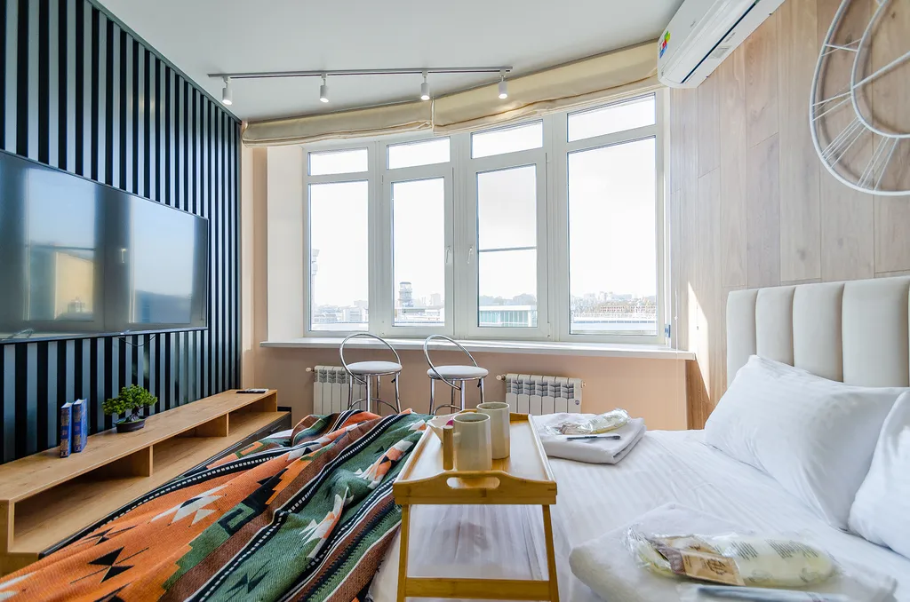 Стильная, дизайнерская квартира на берегу Волги — аренда посуточно в Чебоксары