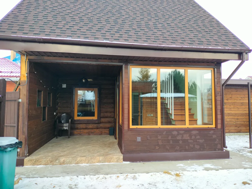 Дом для гостей в курортной зоне с мангальной зоной и парковкой