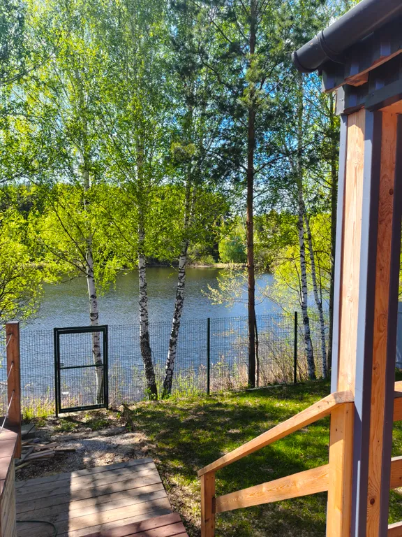Дом 84m2 — чан, прямой выход к воде, зона барбекю