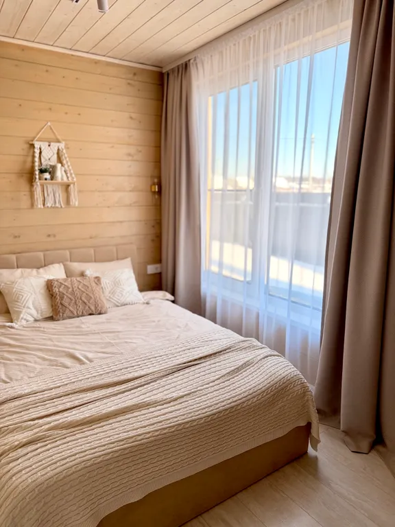 Коттедж Инстаграмный домик с сауной и чаном — Гжель