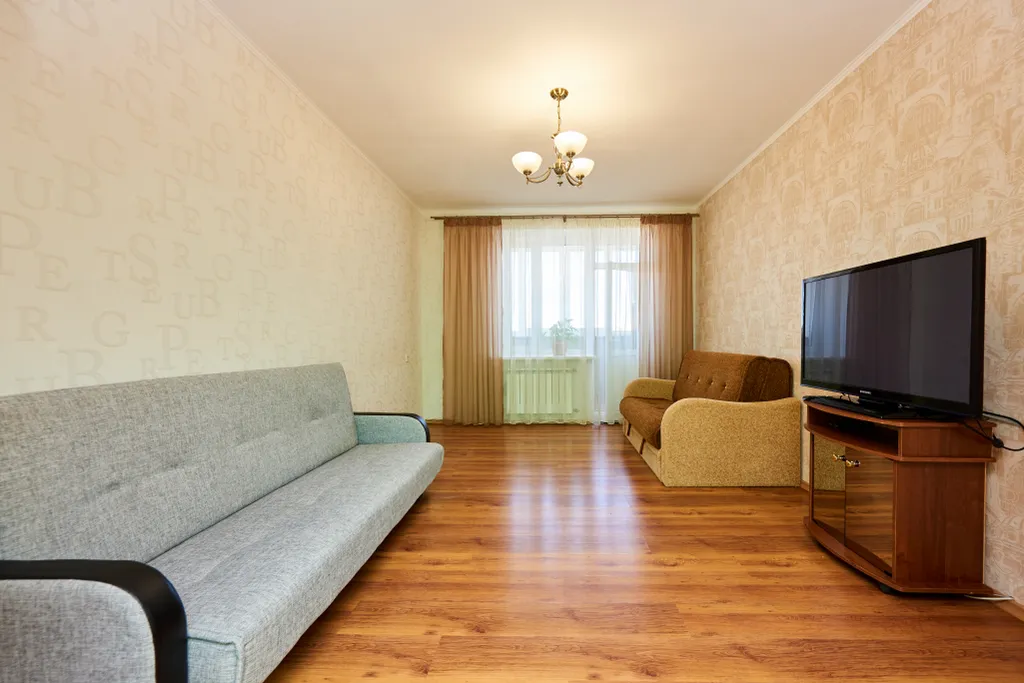 Просторная двухкомнатная квартира в центре города