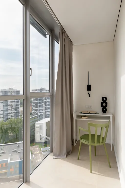 Happy Aero стильная студия с красивым видом