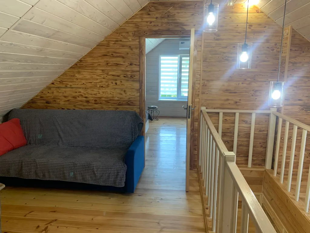 Красивый гостевой дом с баней на дровах возле Минского Моря