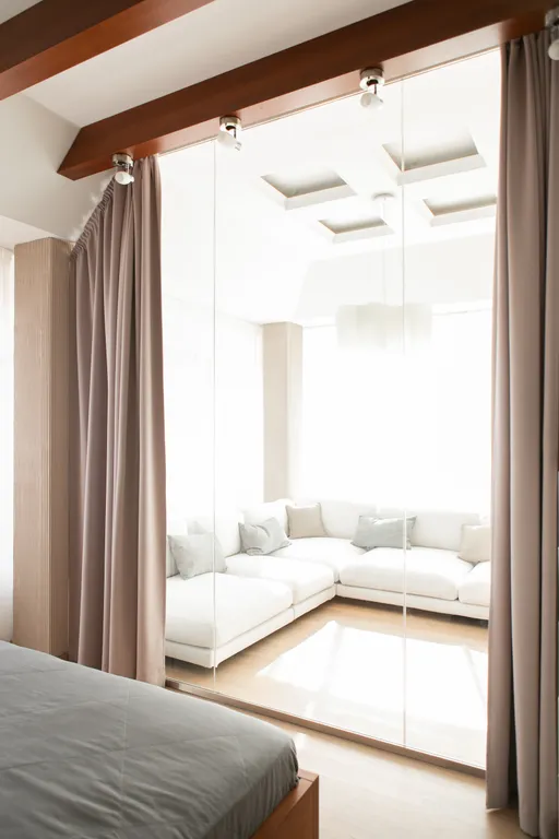 Апартаменты с терассой и с красивым видом на город