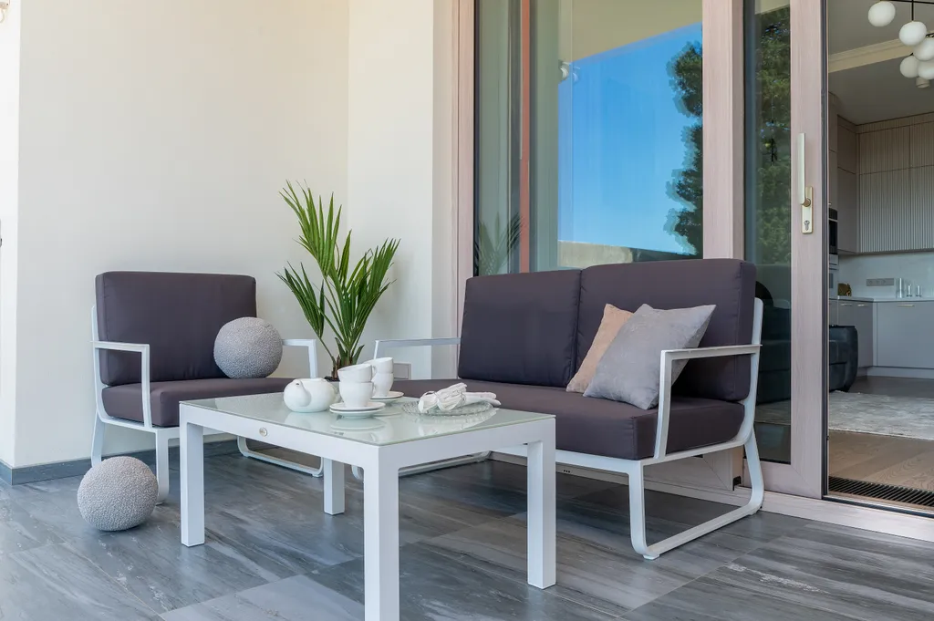 Апартамент люкс с балконом Морская Терраса