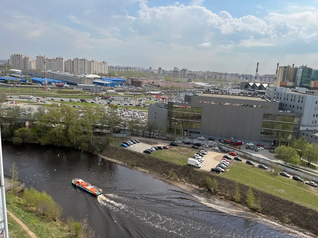 Квартира Квартира-студия с видом на реку — Санкт-Петербург