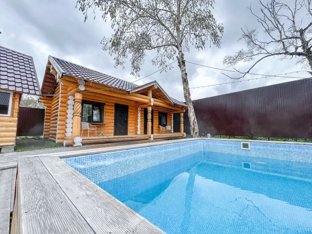 Коттедж Гостевой дом Паратунка с баней на дровах и бассейном — Термальный