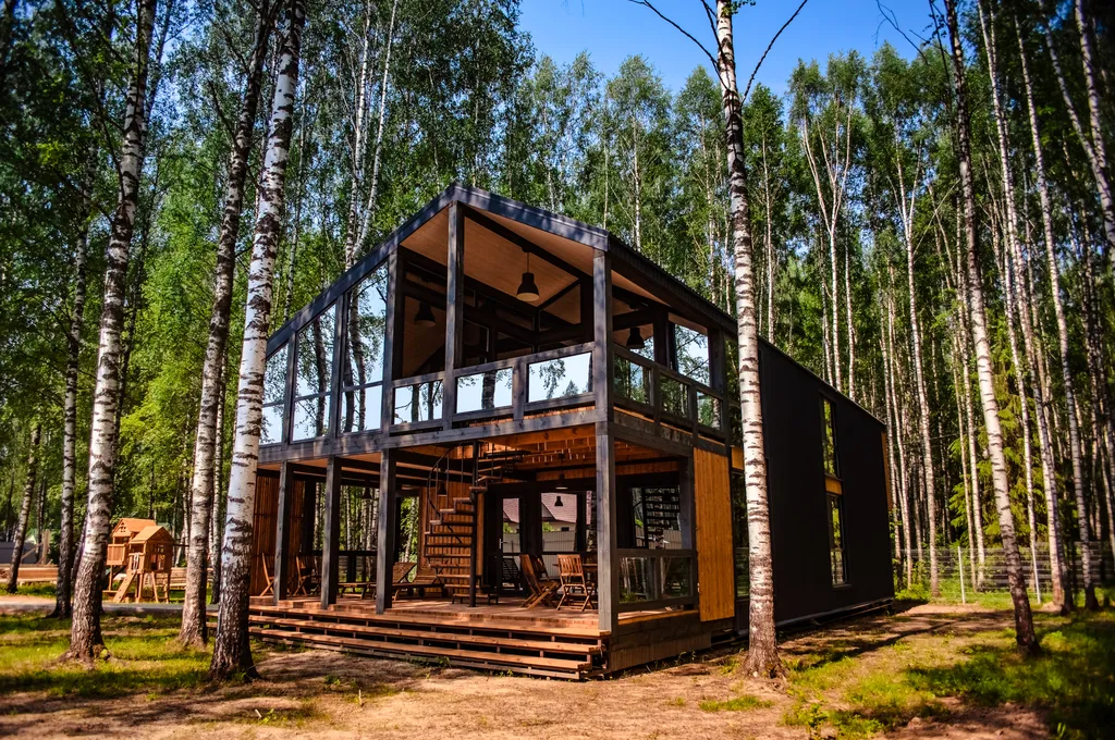 Дом в стиле Лофт