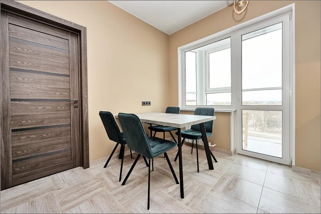 Теплая светлая квартира с видом на вулканы и озеро