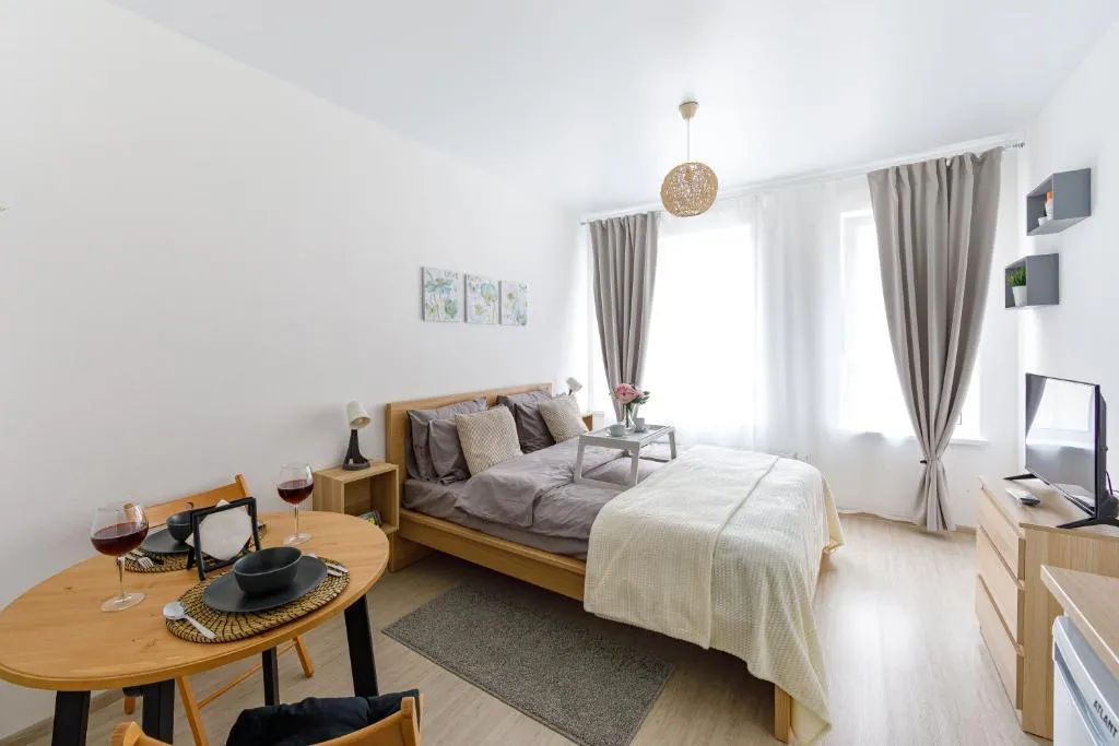 Студия со скандинавским стилем в центре города